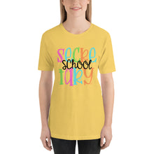 Load image into Gallery viewer, Colorful School Secretary Bella Canvas Unisex t-shirt

