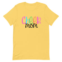 Load image into Gallery viewer, Colorful Cheer Mom Bella Canvas Unisex t-shirt
