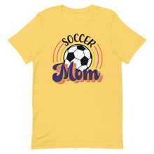 Load image into Gallery viewer, Colorful Soccer Mom Bella Canvas Unisex t-shirt
