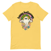 Load image into Gallery viewer, Retro Happy Halloween Ghost Unisex t-shirt
