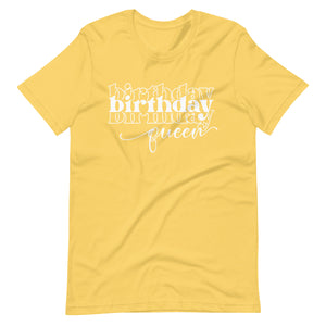 Birthday Queen Bella Unisex t-shirt