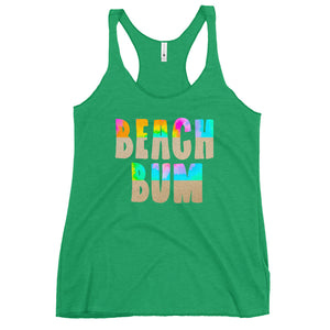 Beach Bum Bella Canvas Women's Racerback Tank