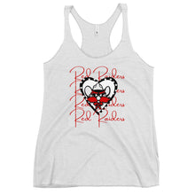 Load image into Gallery viewer, Red Raiders Heart Bella Canvas Women&#39;s Racerback Tank
