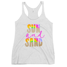 Load image into Gallery viewer, Sun and Sand Bella Canvas Women&#39;s Racerback Tank
