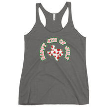 Load image into Gallery viewer, Happy 4th of July Watermelon Texas Women&#39;s Racerback Tank
