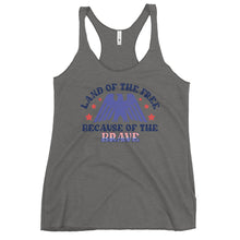 Load image into Gallery viewer, Land of the Free Bella Canvas Women&#39;s Racerback Tank
