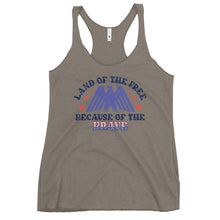 Load image into Gallery viewer, Land of the Free Bella Canvas Women&#39;s Racerback Tank
