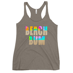 Beach Bum Bella Canvas Women's Racerback Tank