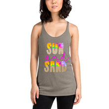 Load image into Gallery viewer, Sun and Sand Bella Canvas Women&#39;s Racerback Tank
