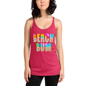 Beach Bum Bella Canvas Women's Racerback Tank