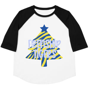 Frenship Tigers Christmas Tree Youth baseball shirt