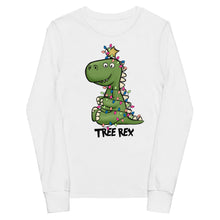 Load image into Gallery viewer, Tree Rex Youth long sleeve tee
