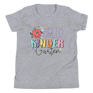 Hello Kindergarten Youth Short Sleeve T-Shirt