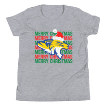 Load image into Gallery viewer, Merry Christmas Tigers Youth Short Sleeve T-Shirt
