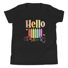 Load image into Gallery viewer, Youth Hello Pre-K Short Sleeve T-Shirt
