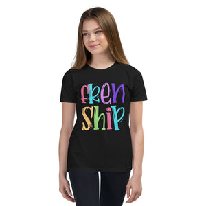 Colorful Frenship Youth Short Sleeve T-Shirt