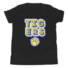 Load image into Gallery viewer, Tigers Dot Paw Youth Short Sleeve T-Shirt
