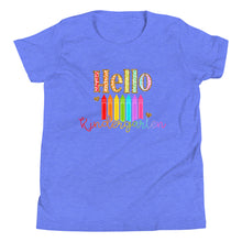 Load image into Gallery viewer, Youth Hello Kindergarten Short Sleeve T-Shirt
