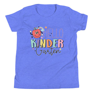 Hello Kindergarten Youth Short Sleeve T-Shirt