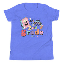 Load image into Gallery viewer, Hello Second Grade Youth Short Sleeve T-Shirt
