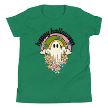 Load image into Gallery viewer, Retro Happy Halloween Youth Short Sleeve T-Shirt
