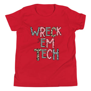 Wreck 'Em Tech Youth Short Sleeve T-Shirt