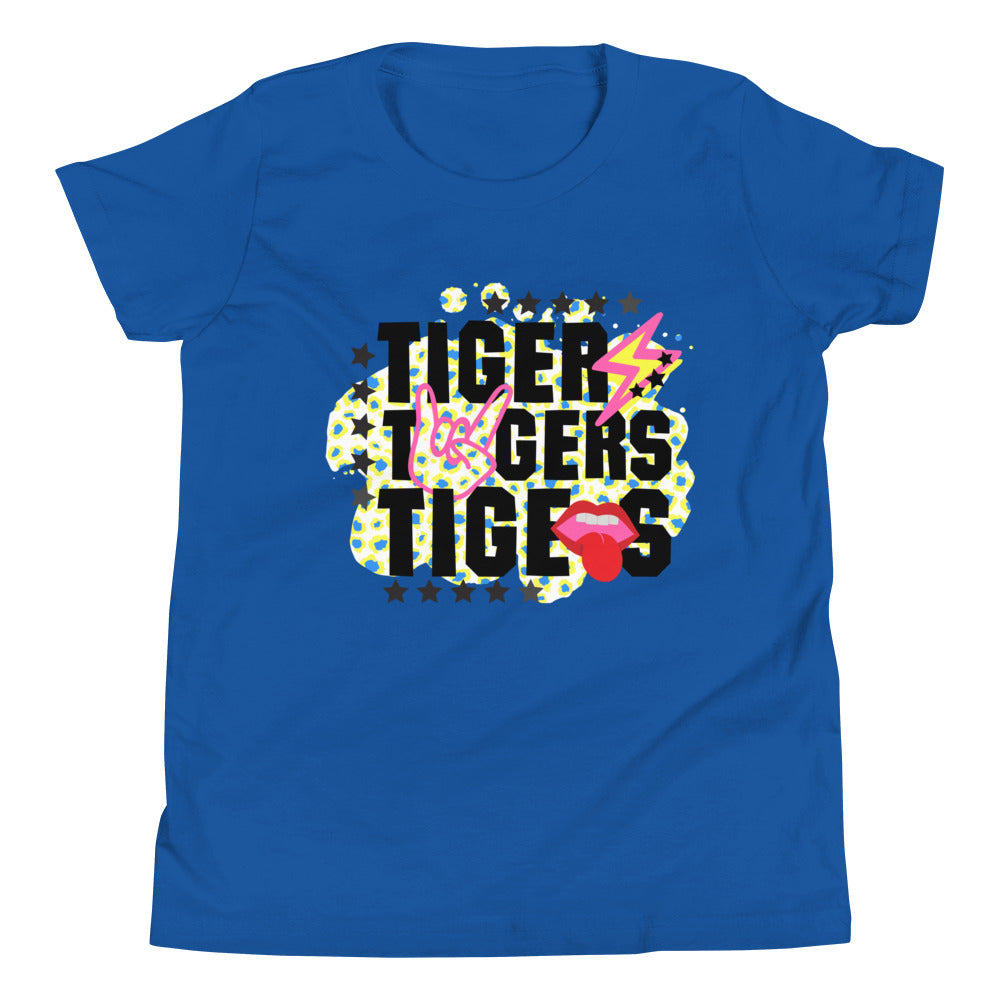 Tigers Rock n Roll Youth Short Sleeve T-Shirt