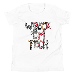 Wreck 'Em Tech Youth Short Sleeve T-Shirt