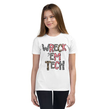 Load image into Gallery viewer, Wreck &#39;Em Tech Youth Short Sleeve T-Shirt
