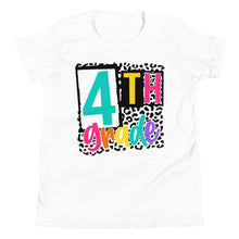 Load image into Gallery viewer, Retro 4th grade Youth Short Sleeve T-Shirt
